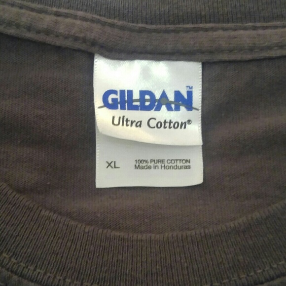 XL Gildan T-shirt with cool microphone graphic - Picture 4 of 4